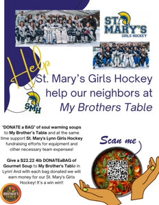 St Mary's Lynn Girls Hockey (Lynn, MA) DONATEaBAG Soup Fundraiser